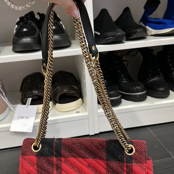 Red & Black Balenciaga Bag - Picture 3 of 6